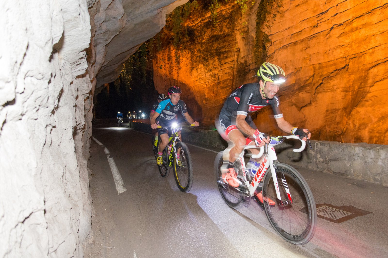 The Night-Time Cycling Race