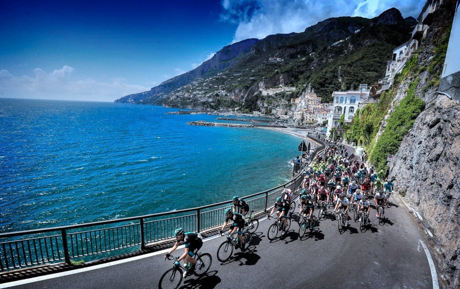 cycling stage in Amalfi Coast